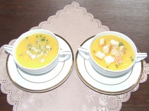 Zdrowe odżywianie w ciąży - zupa krem z dyni